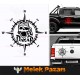 Dakar Pusula Off Road Araba Sticker