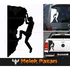 Dağcı Araba Sticker 