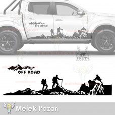 Dağcı Off Road Dağ Araba Stickerı, Dağcı Oto Sticker 