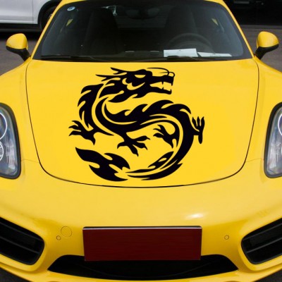 Ejderha Araba Sticker, Oto Modifiye