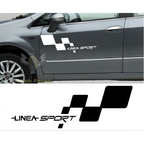 Fiat Linea Sport Araba Sticker