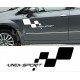 Fiat Linea Sport Araba Sticker
