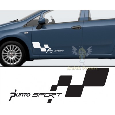 Fiat Punto Sport Araba Sticker