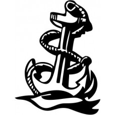 Gemi Çapası Araba Sticker 