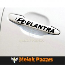 Hyundai Elentra Kapı Kolu Jant Sticker 