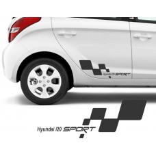 Hyundai i20 Sport Araba Sticker 