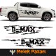 Isızu D-MAX Off Road Araba Sticker