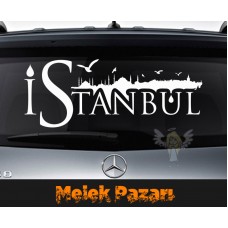 İstanbul Araba Sticker 