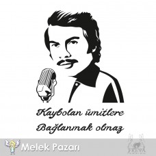 İstediğiniz Orhan Gencebay Sözü Araba Sticker 