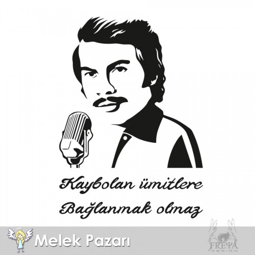 İstediğiniz Orhan Gencebay Sözü Araba Sticker