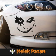 Joker Araba Sticker.  