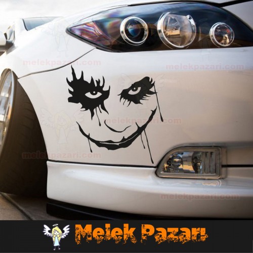 Joker Araba Sticker.