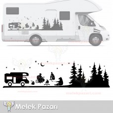 Kampçı Ayı, Moto Karavan Sticker