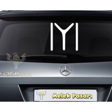 Kayı Boyu Araba Araba Sticker