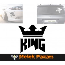 King Araba Sticker 
