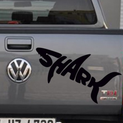 Köpek Balığı Shark Araba Sticker