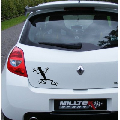 Kurbağa Araba Sticker