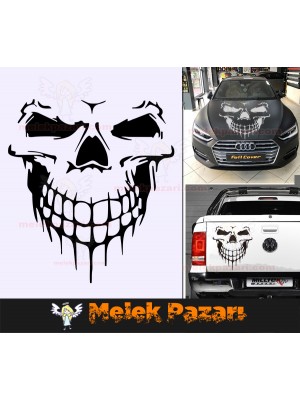 Kuru Kafa Araba Sticker