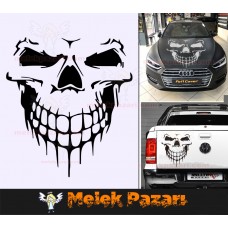 Kuru Kafa Araba Sticker