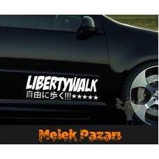 Liberty Walk Oto Sticker, Araba Sticker