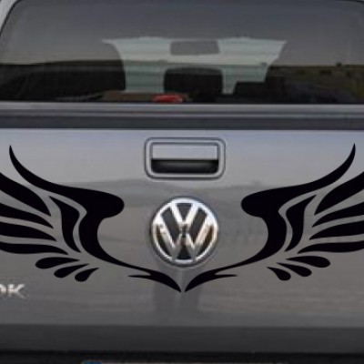 Melek Kanatları Araba Sticker