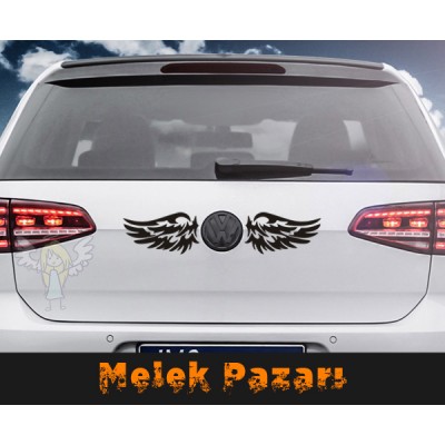 Melek Kanatları Araba Sticker, Oto Modifiye