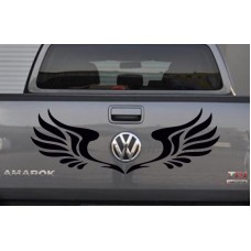 Melek Kanatları Araba Sticker