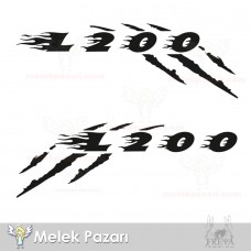 Mitsubishi L200 Offroad Pençe izi Oto Sticker