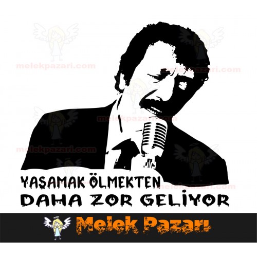 Müslüm Gürses Sözleri 4 Araba Sticker