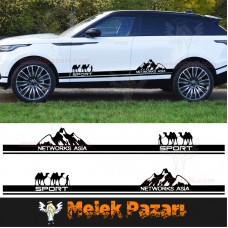 Networks Asiya Sport Araba Sticker 