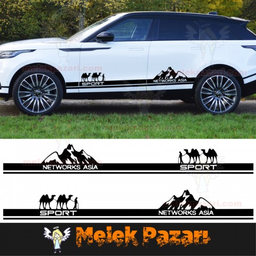 Networks Asiya Sport Araba Sticker