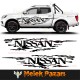 Nissan Off Road Oto Sticker