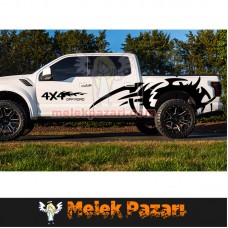 Off Road 4x4 Çamurluk Oto Sticker