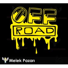 Off Road Araba Sticker 