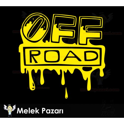 Off Road Araba Sticker
