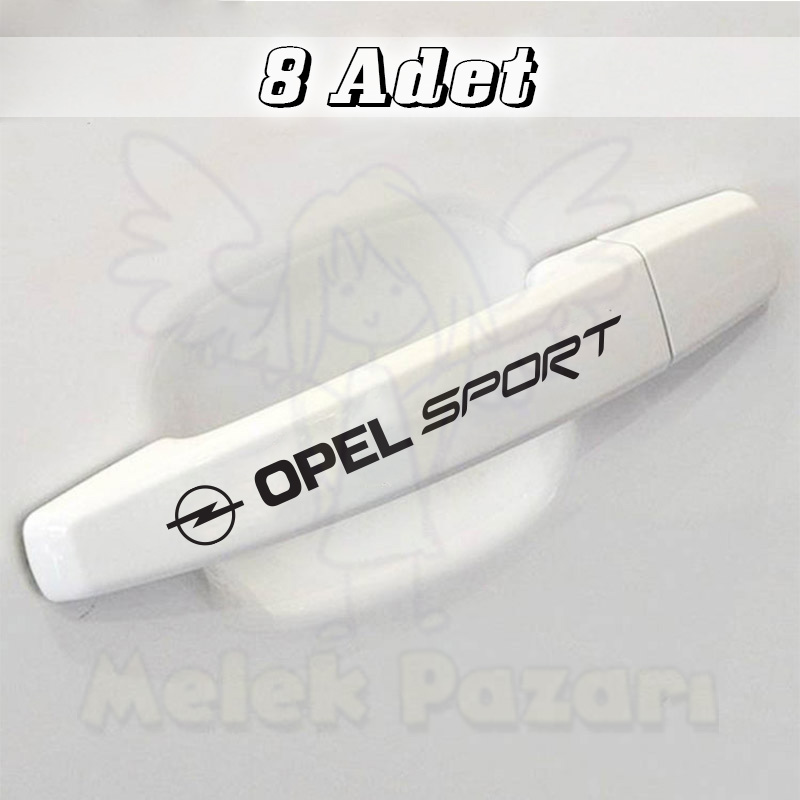 Opel Sport Kapı Kolu Jant Sticker. Araba Sticker