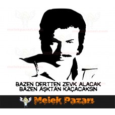 Orhan Gencebay Şarkı Sözleri 3 Araba Sticker 