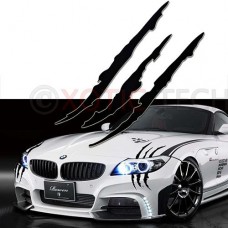 Pençe İzi Araba Sticker Sağ ve Sol  