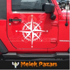 Pusula Araba Sticker