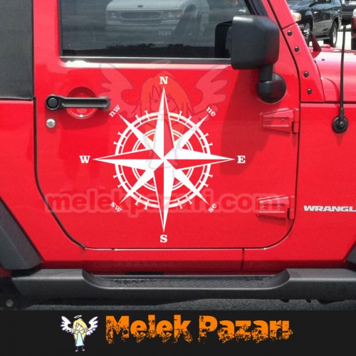 Pusula Araba Sticker