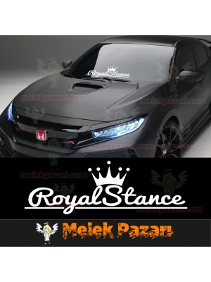 Royal Stance Oto Sticker