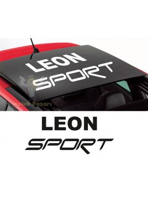 Seat Leon Sport Sunroof Araba Sticker Seat Leon Sport Sunroof Araba Sticker