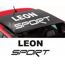 Seat Leon Sport Sunroof Araba Sticker 