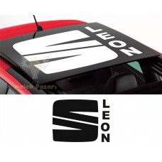 Seat Leon Sunroof Araba Sticker 