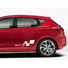 Seat Sport Oto Yan Kapı Sticker. Araba Sticker 
