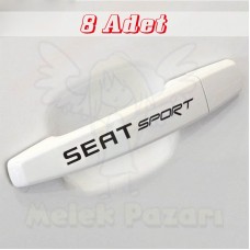 Seat Sport Kapı Kolu Jant Sticker. Araba Sticker 