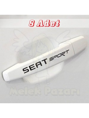Seat Sport Kapı Kolu Jant Sticker. Araba Sticker