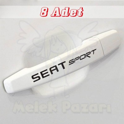 Seat Sport Kapı Kolu Jant Sticker. Araba Sticker