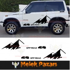 Suzuki Vitara 4x4 Off Road Araba Sticker 