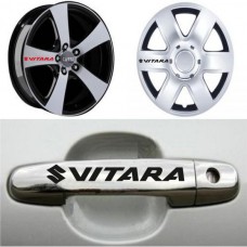 Suzuki Vitara Kapı Kolu Jant Araba Sticker 